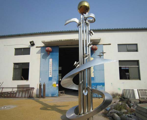 芜湖不锈钢雕塑制作 (3)